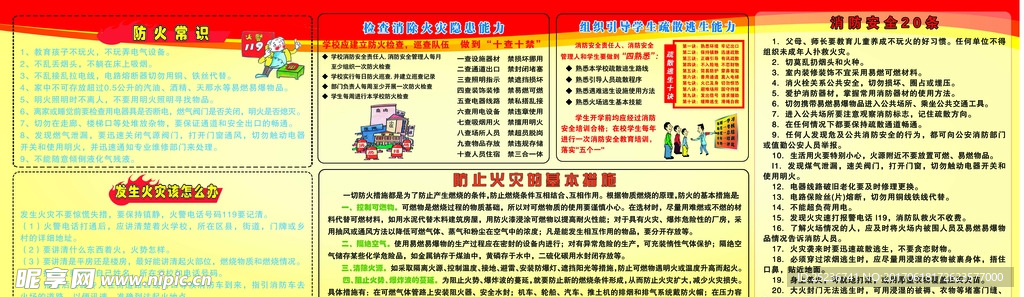 消防宣传栏