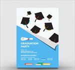 大学毕业晚会海报