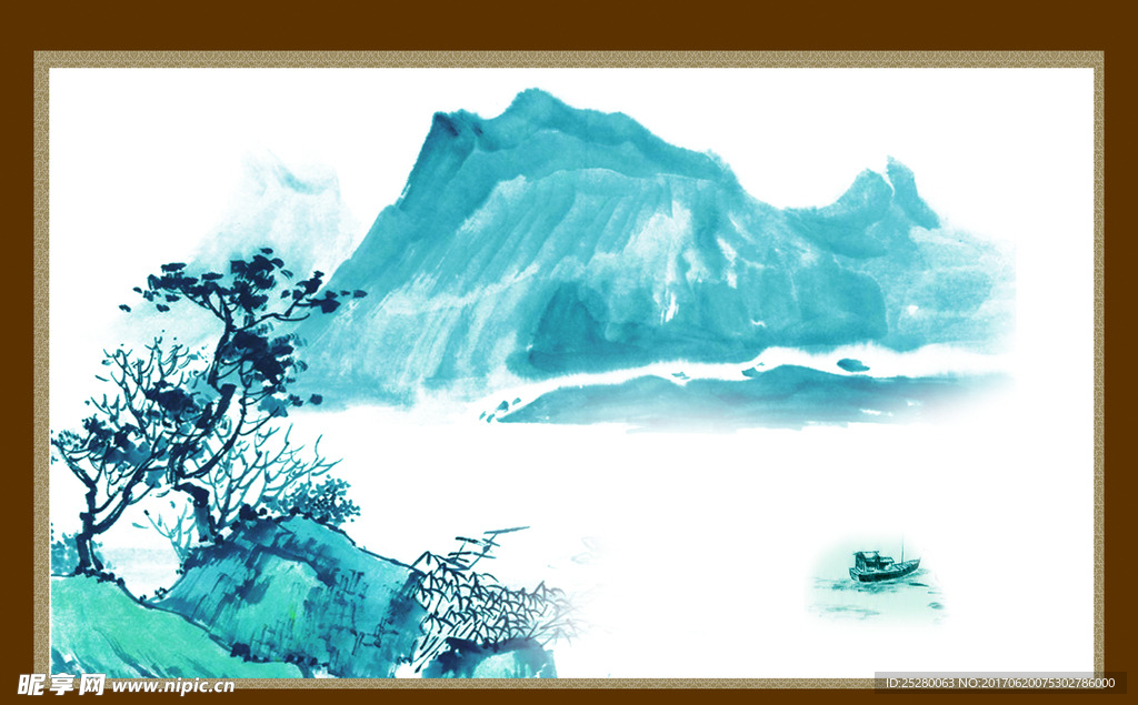 山水画