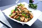 素鸡豆腐拌葱