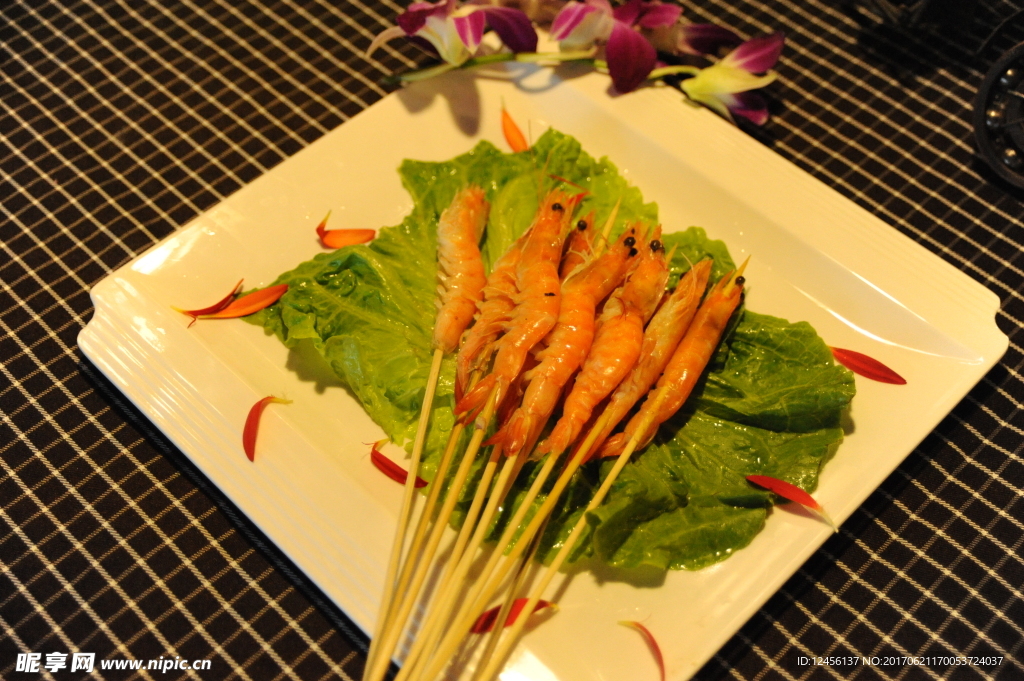 大虾串串餐厅拍摄