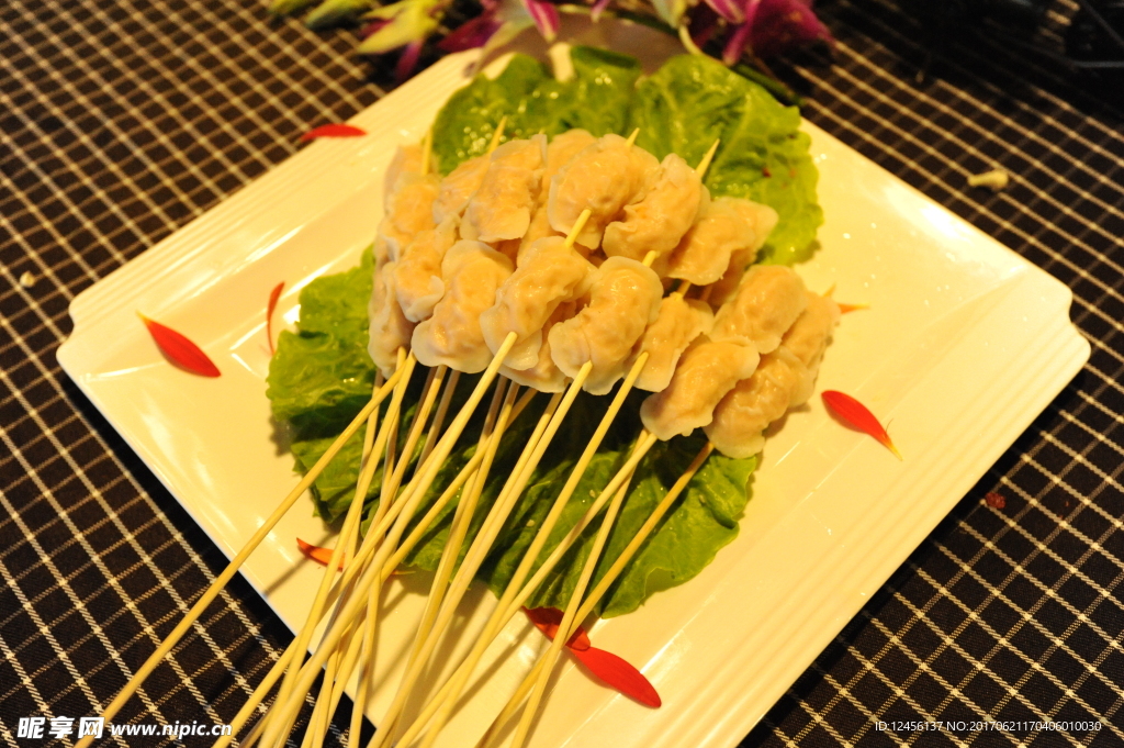 虾米饺串串餐厅拍摄