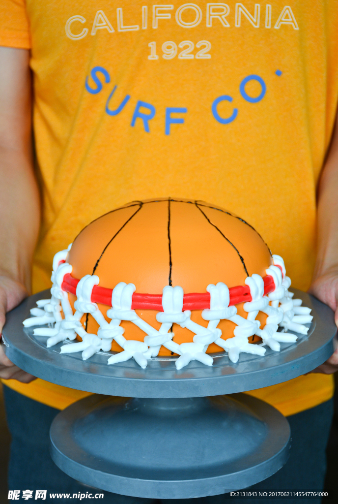 篮球生日蛋糕