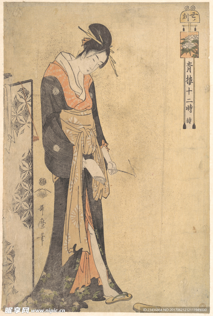 日本浮世绘 日本名画 浮世绘