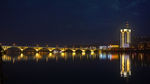 橘子洲大桥夜景