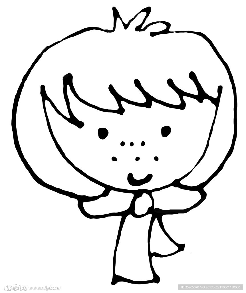 简单线条儿童画