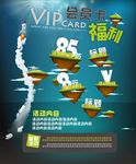 VIP会员活动福利海报展板