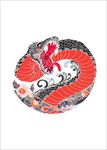 纹身图案矢量图下载