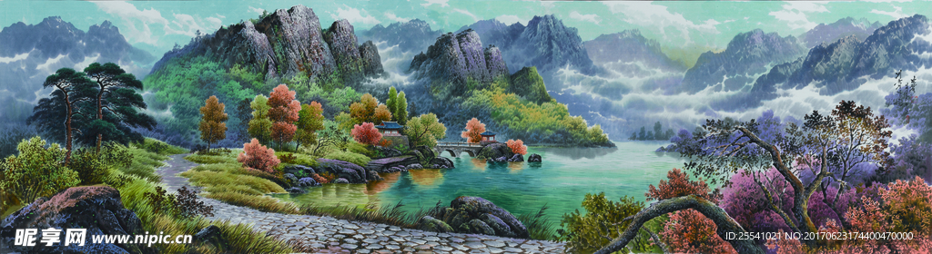 水墨风景画