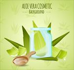 绿色芦荟背景