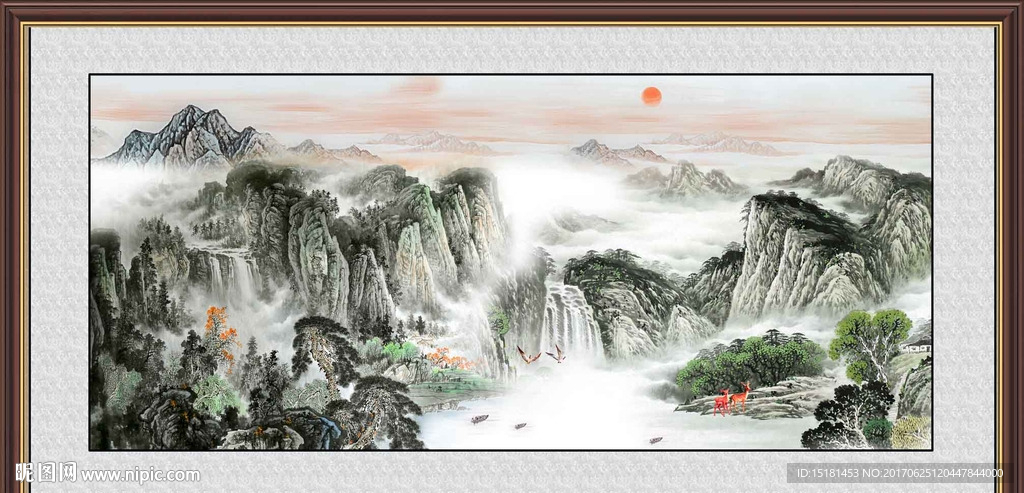 国画山水