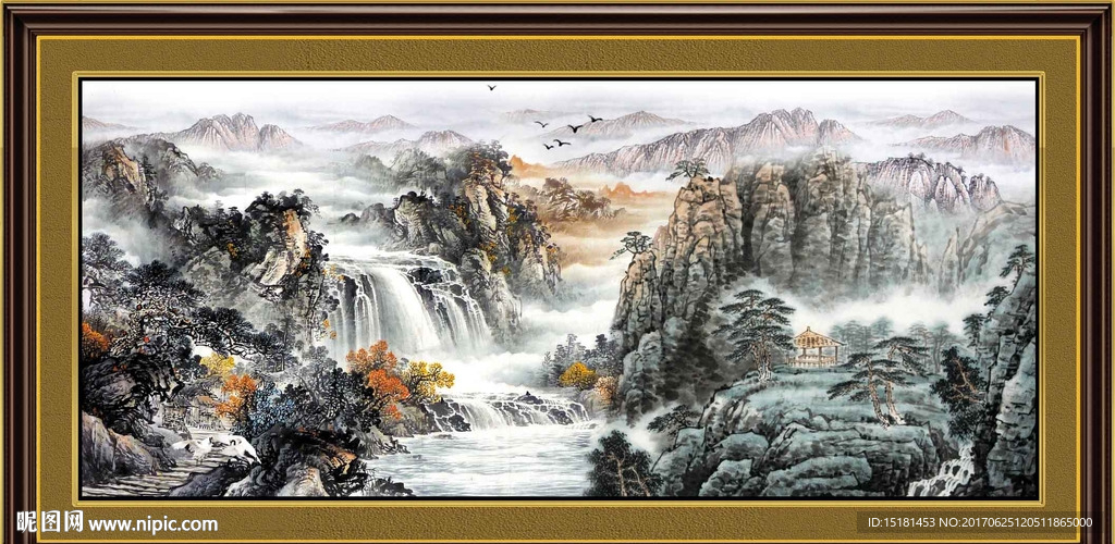 水墨国画
