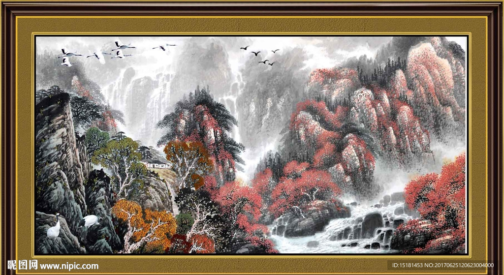 山水国画