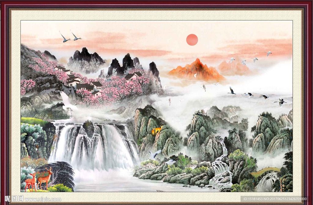 水墨国画