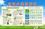 垃圾分类宣传栏