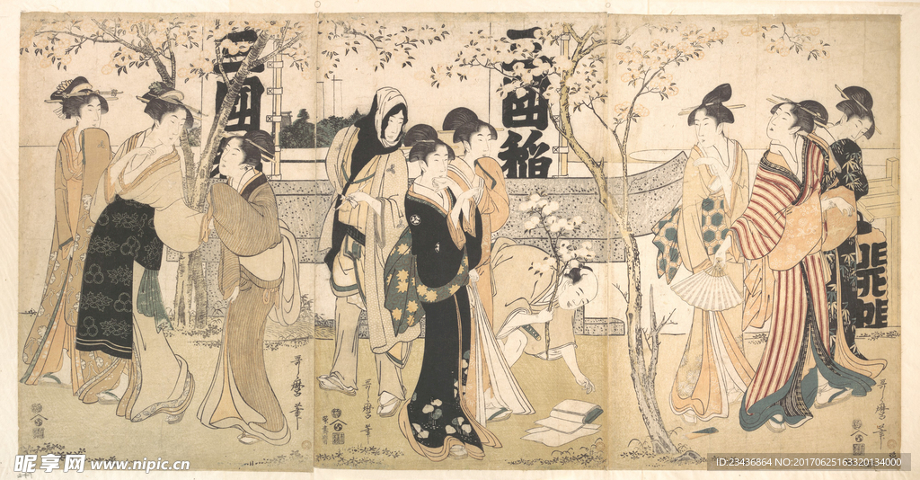 日本浮世绘 日本名画 浮世绘