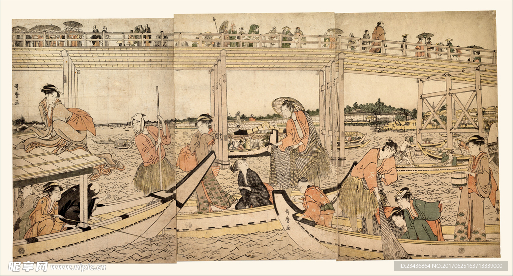 日本浮世绘 日本名画 浮世绘