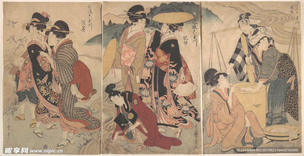 日本浮世绘 日本名画 浮世绘