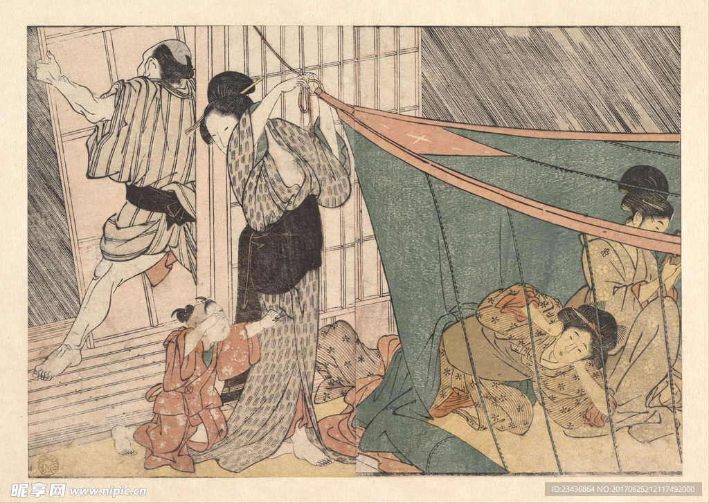 日本浮世绘 日本名画 浮世绘