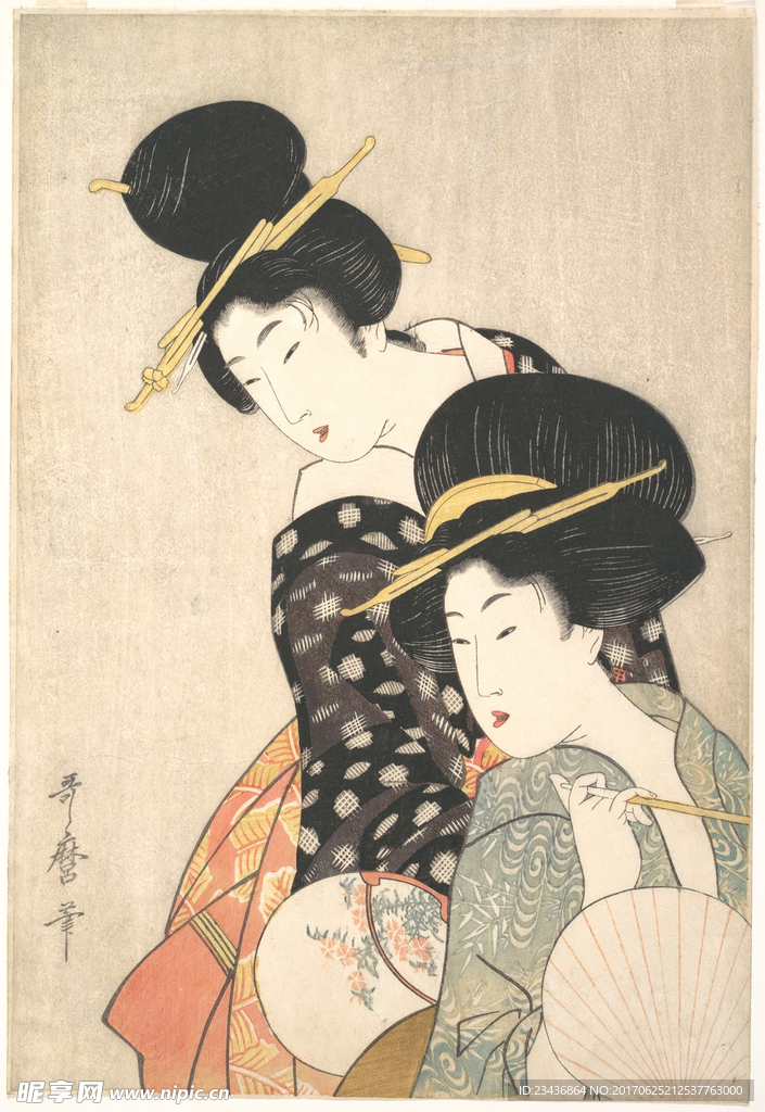 日本浮世绘 日本名画 浮世绘