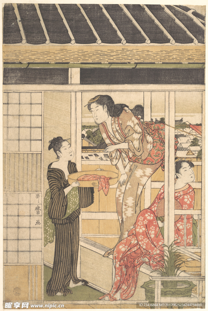 日本浮世绘 日本名画 浮世绘