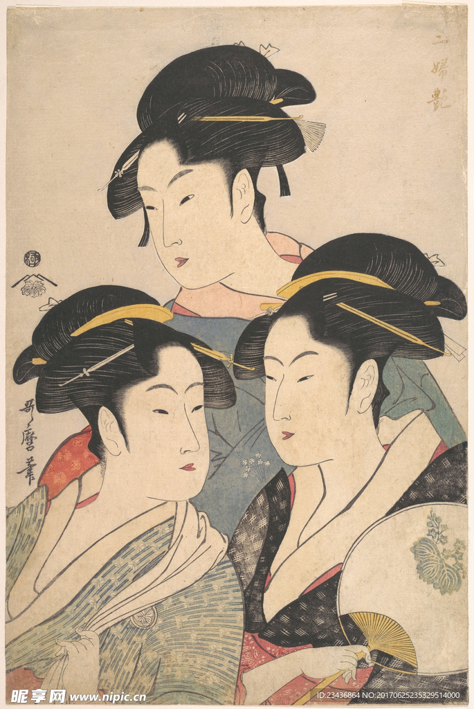 日本浮世绘 日本名画 浮世绘