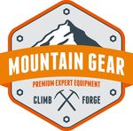 雪山登山标签矢量图下载