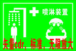 喷淋装置标志