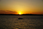 沈阳丁香湖 黄昏 夕阳