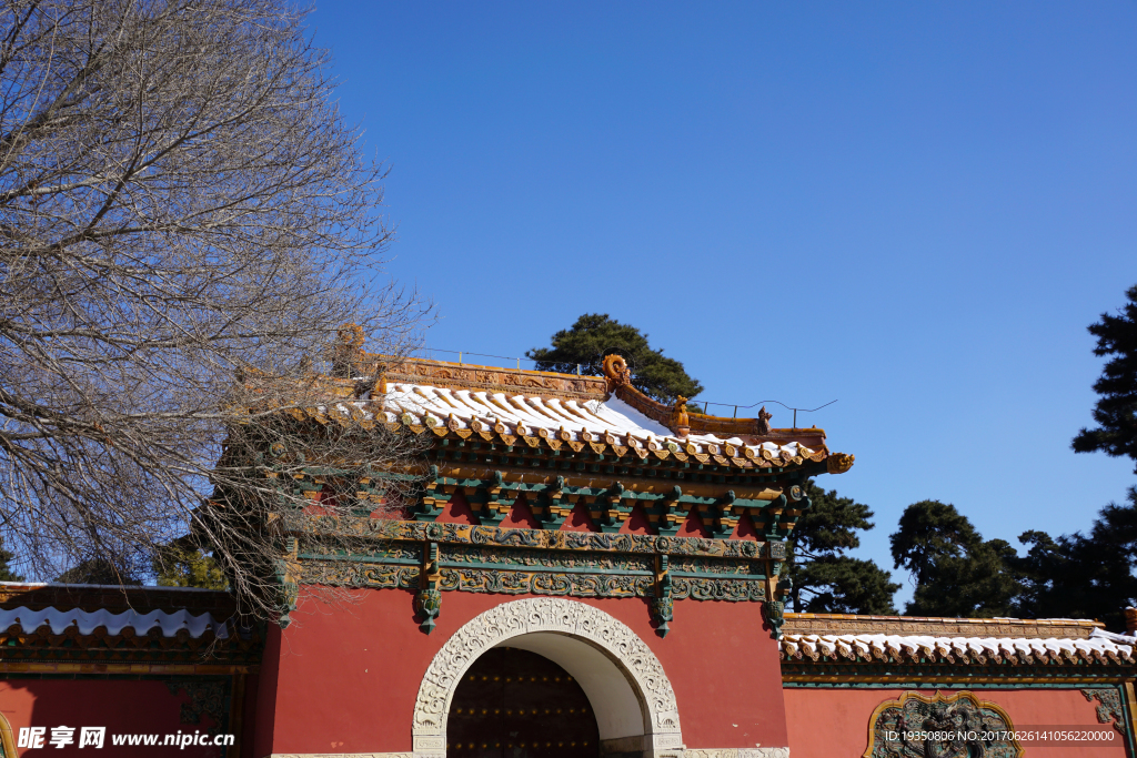 沈阳北陵 古建筑 昭陵