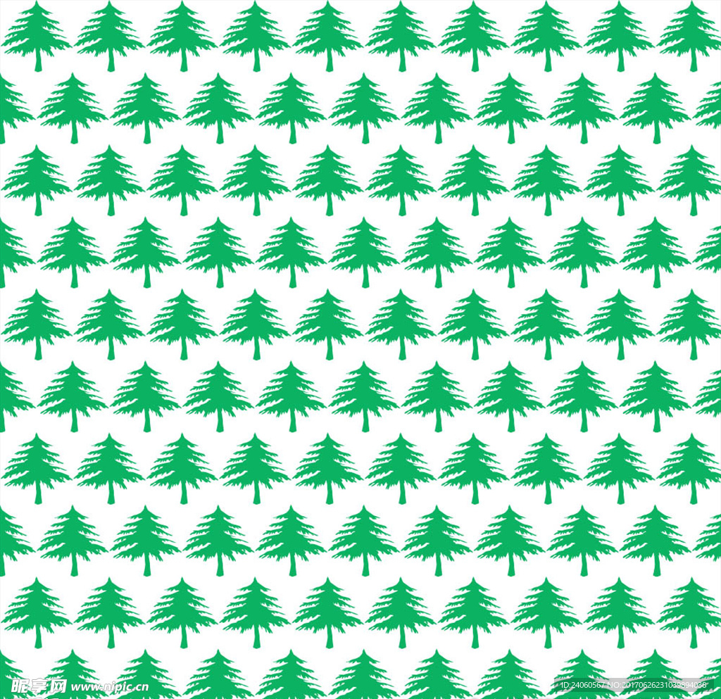 矢量小树林