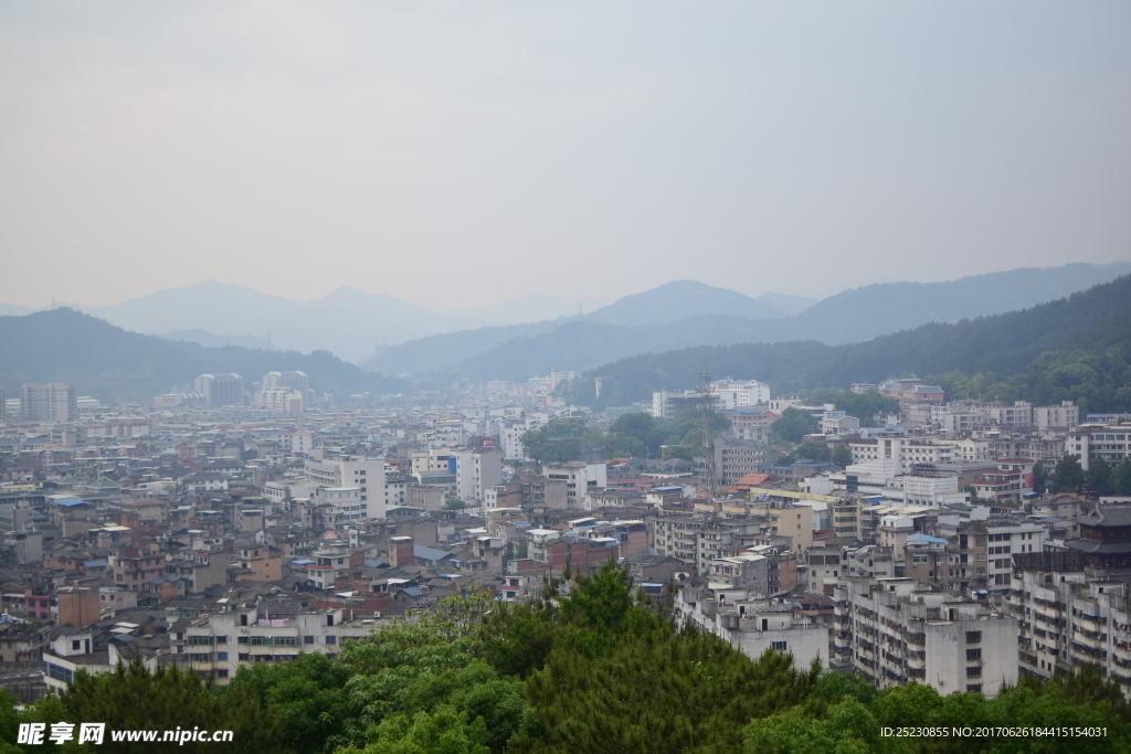 长汀古城
