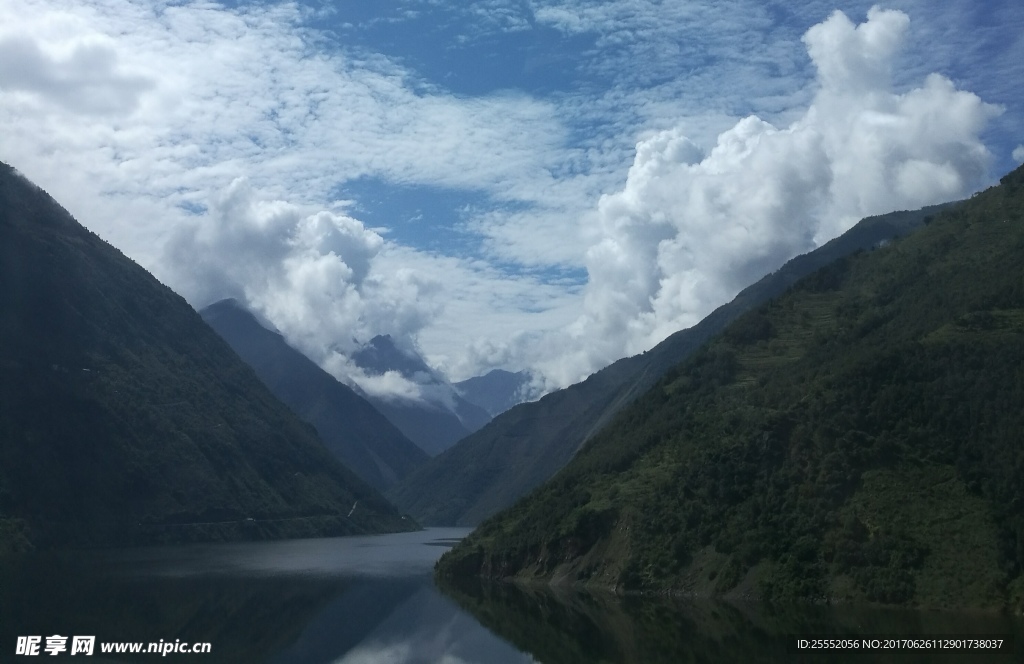 湖景