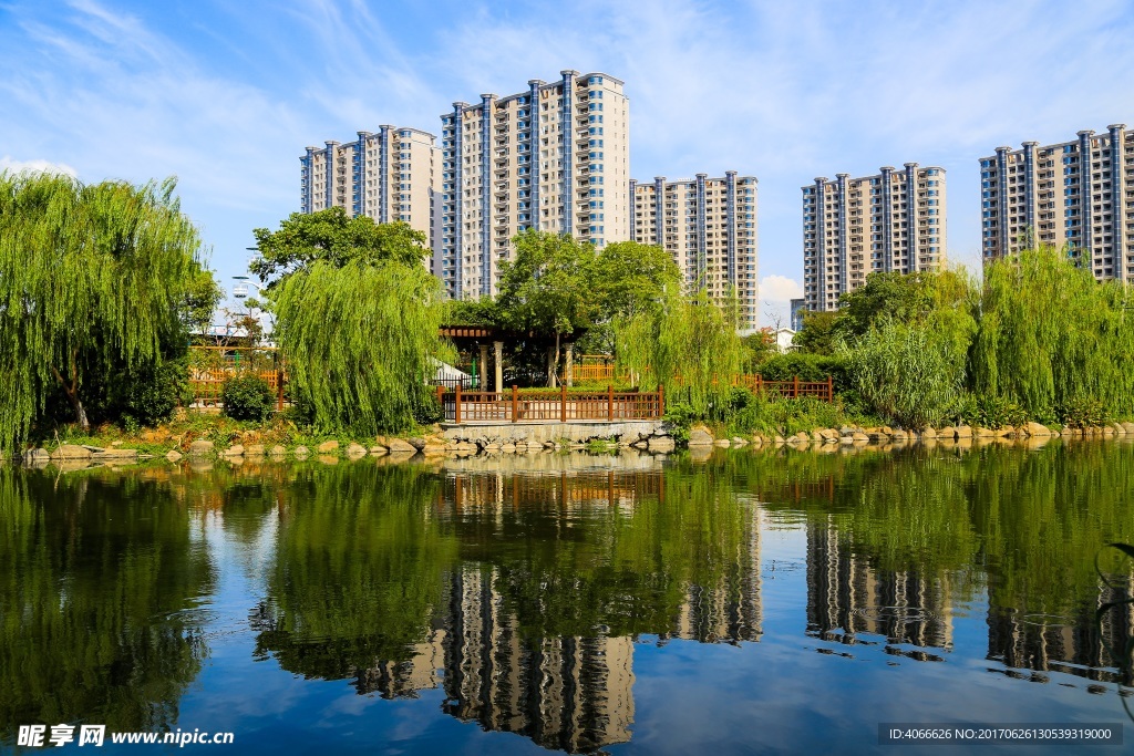 建筑小区风景