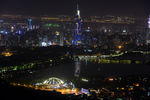 南京 紫金山 夜景