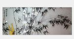 竹子冰晶画