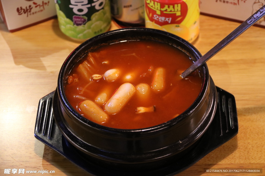 年糕泡菜汤  韩式 韩餐料理
