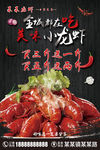 小龙虾店开业活动海报