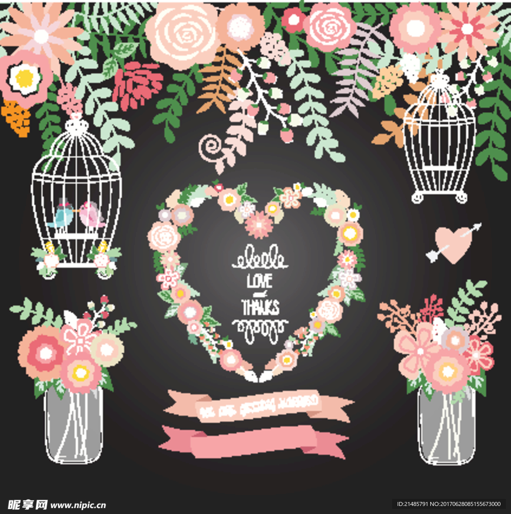 婚礼请柬图片