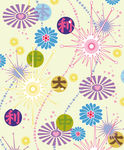 卡通花纹