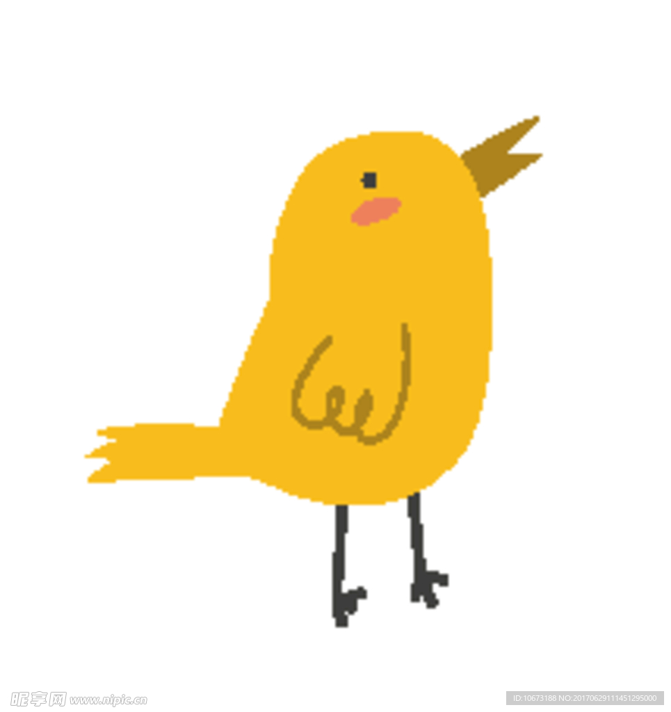 卡通小鸟