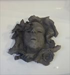 紫砂人面具