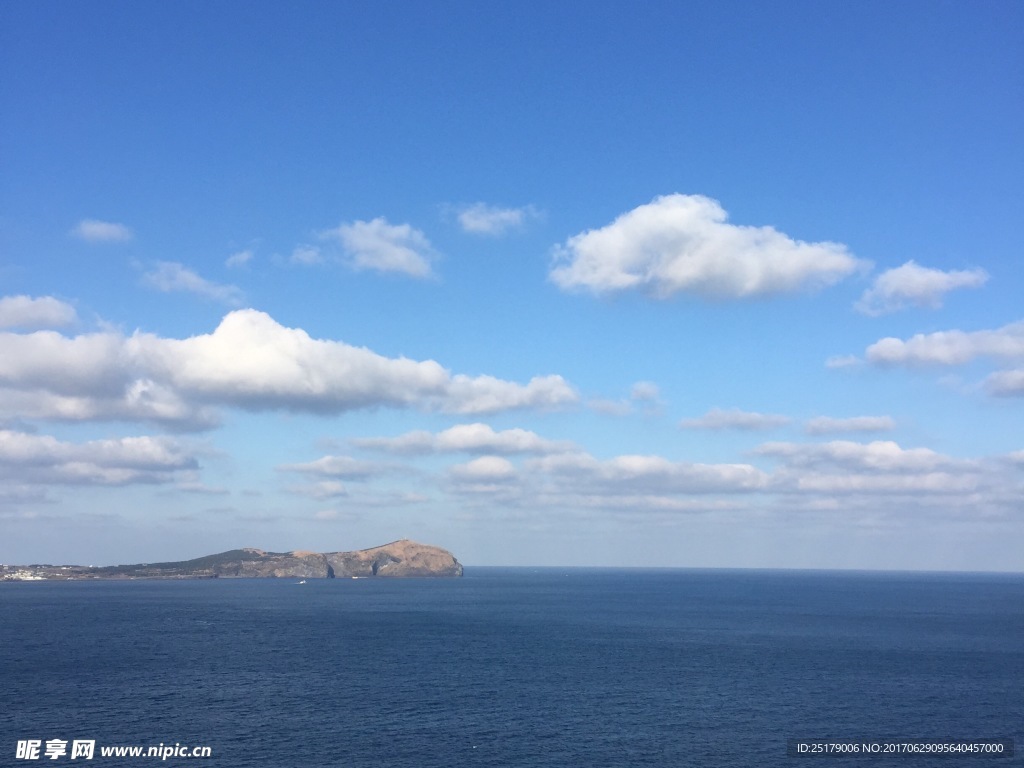 济州岛城山日出峰