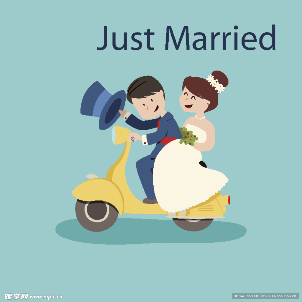 结婚卡通人物