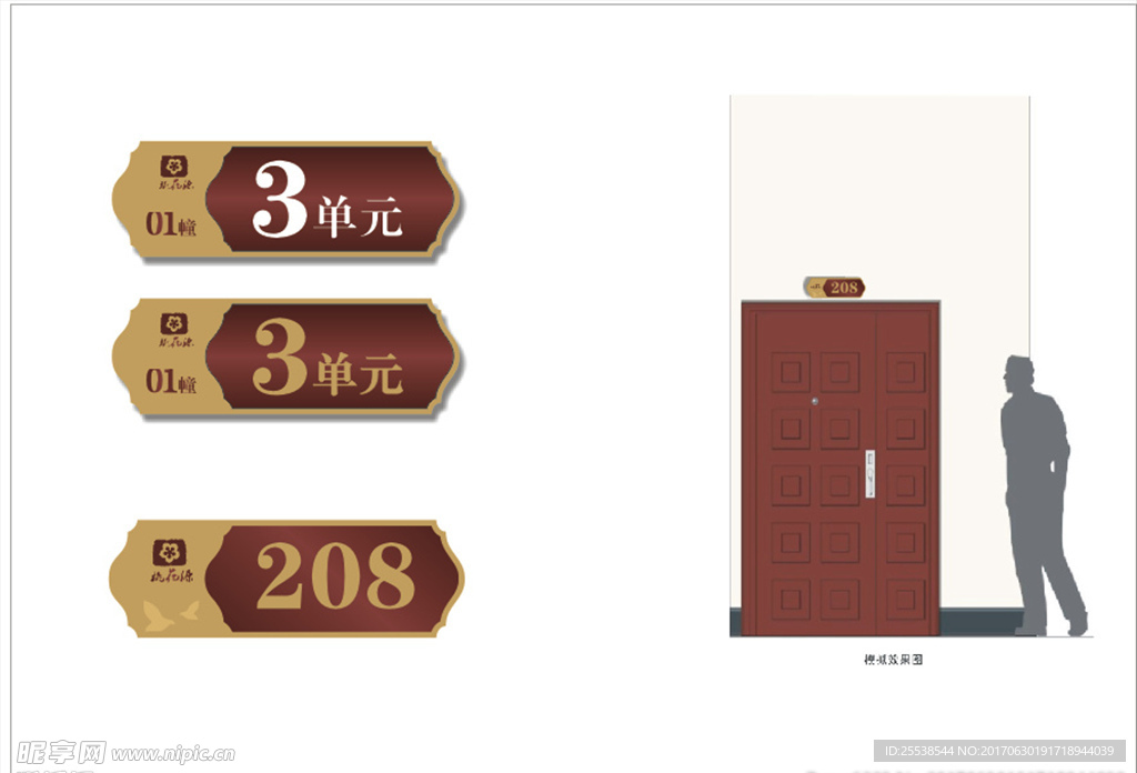 门牌号