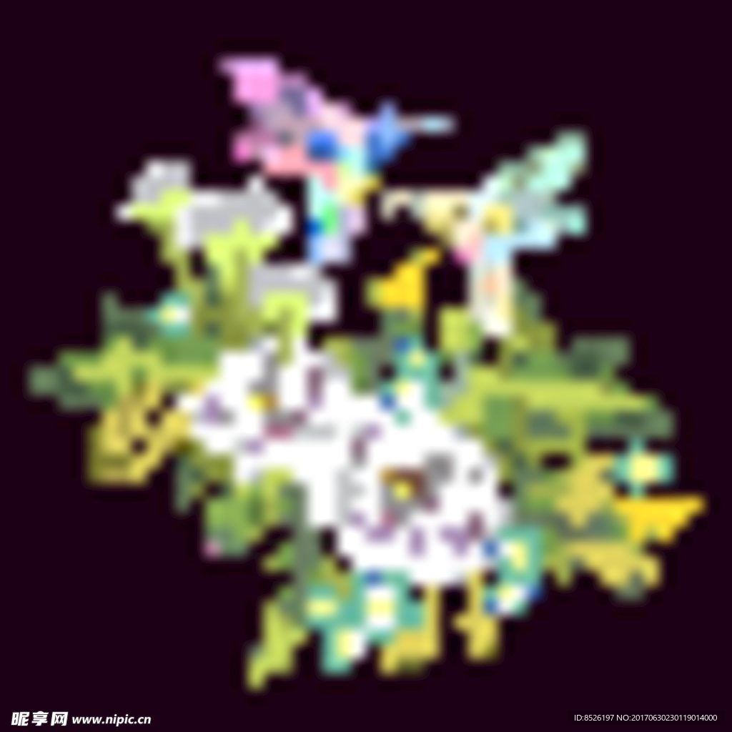 唯美绣花图片