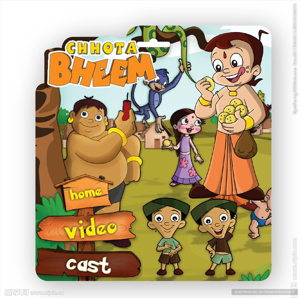 小男孩chhota bheem