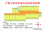 公寓消防疏散图