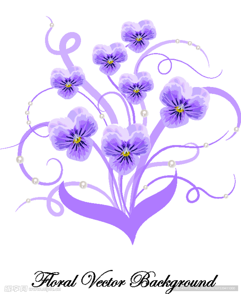 现代花纹