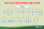 档案分类编号示意图